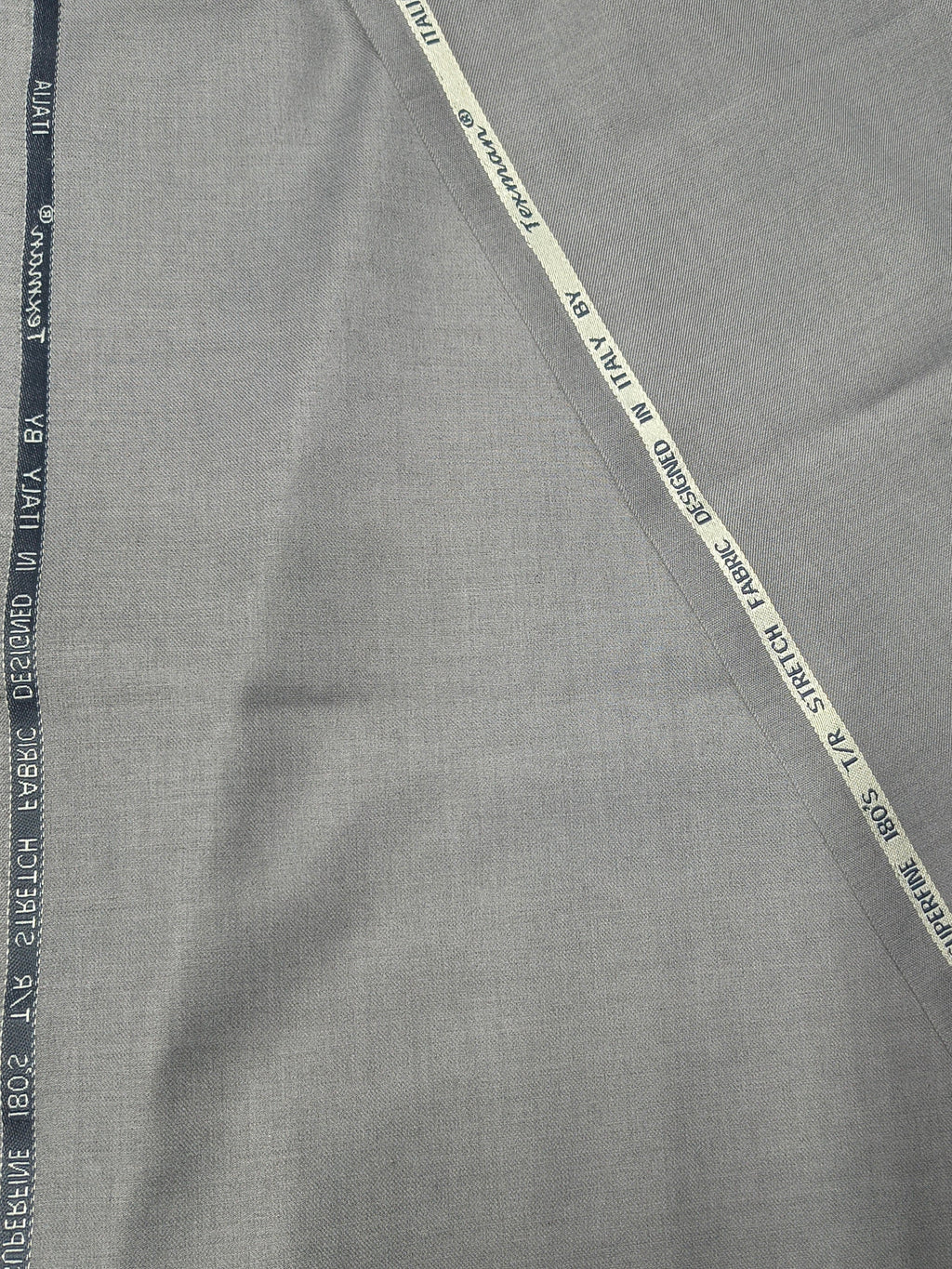 Stretch Terry Rayon Ash Grey Two Way Bi-Stretch