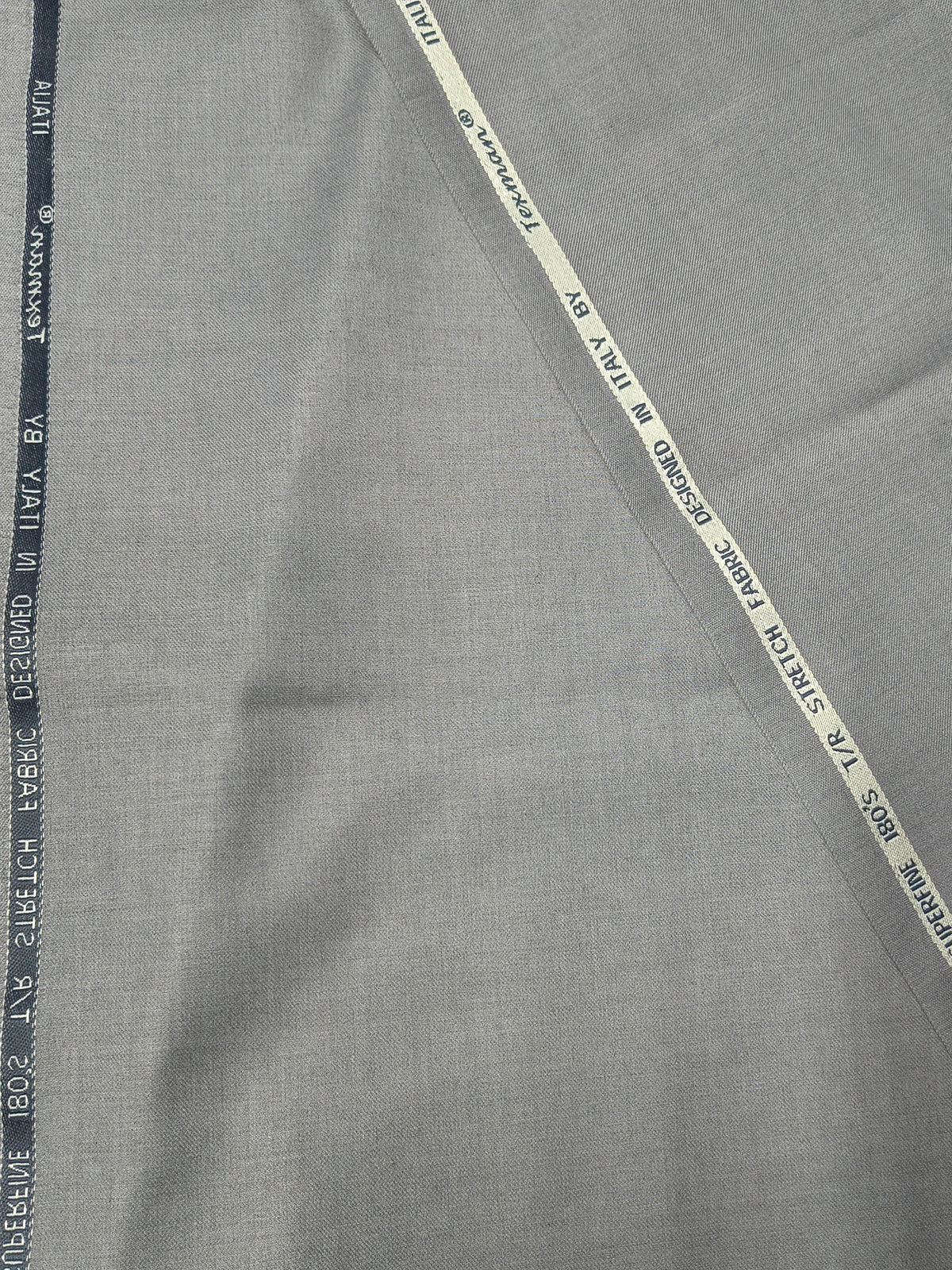 Stretch Terry Rayon Ash Grey Two Way Bi-Stretch