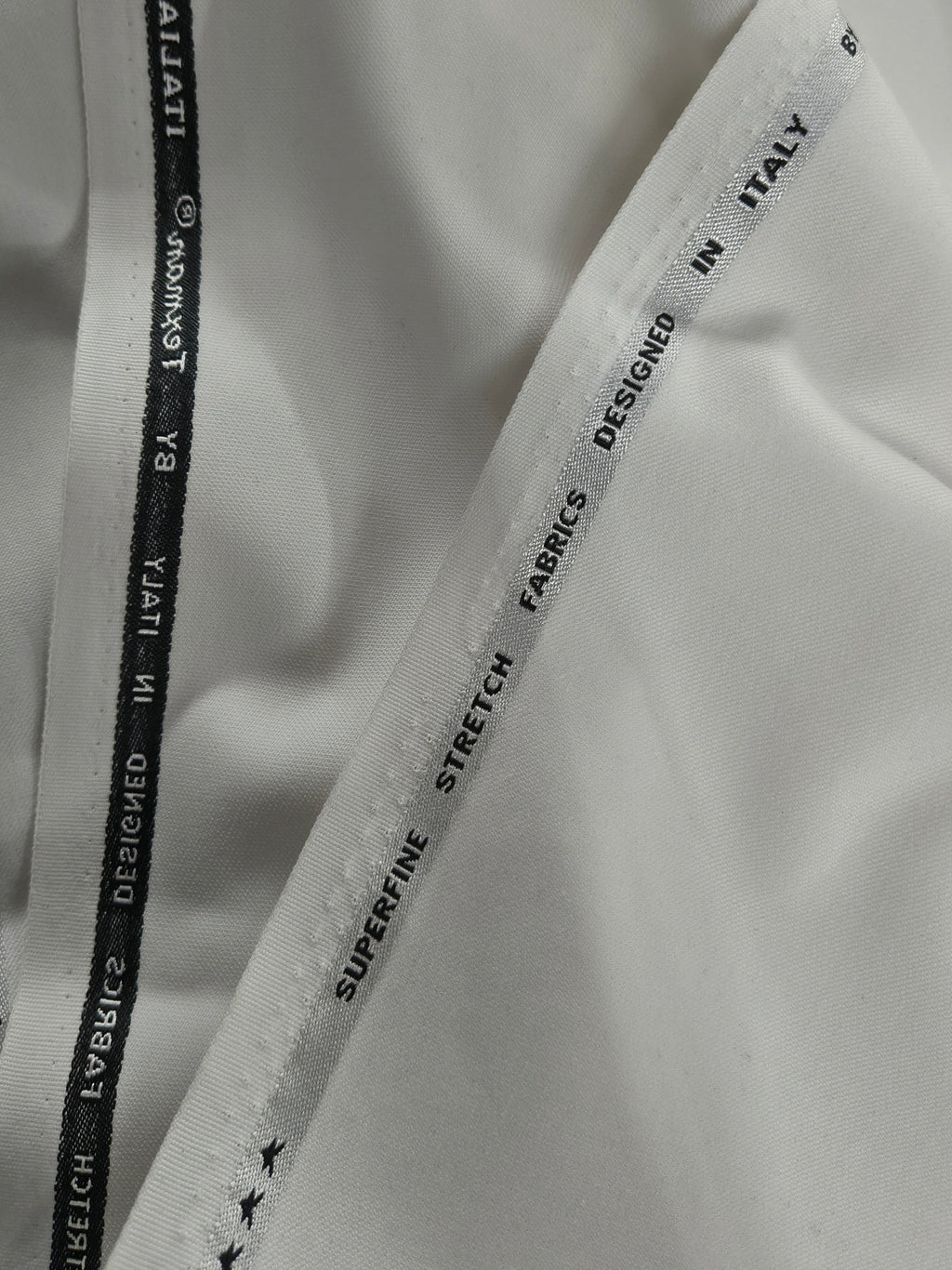 A White Berry 2Way Stretch Polyviscose fabric for trouser