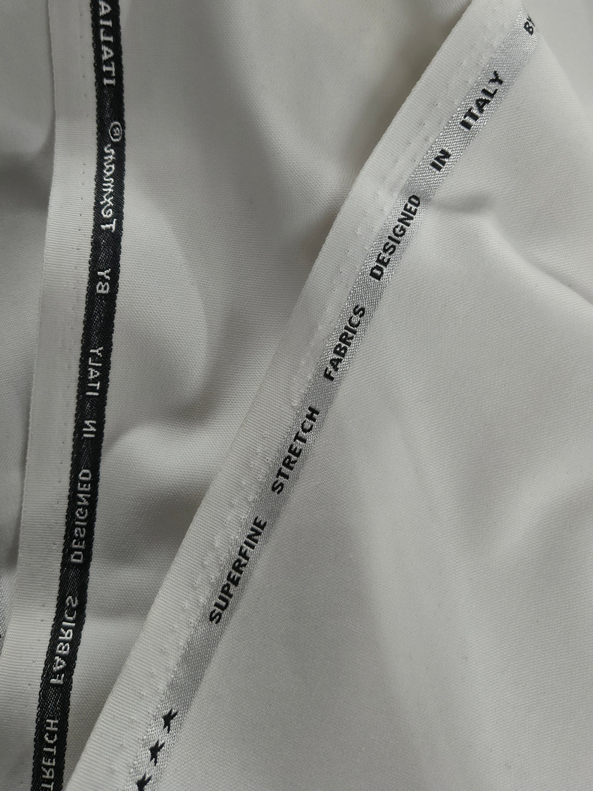 A White Berry 2Way Stretch Polyviscose fabric for trouser