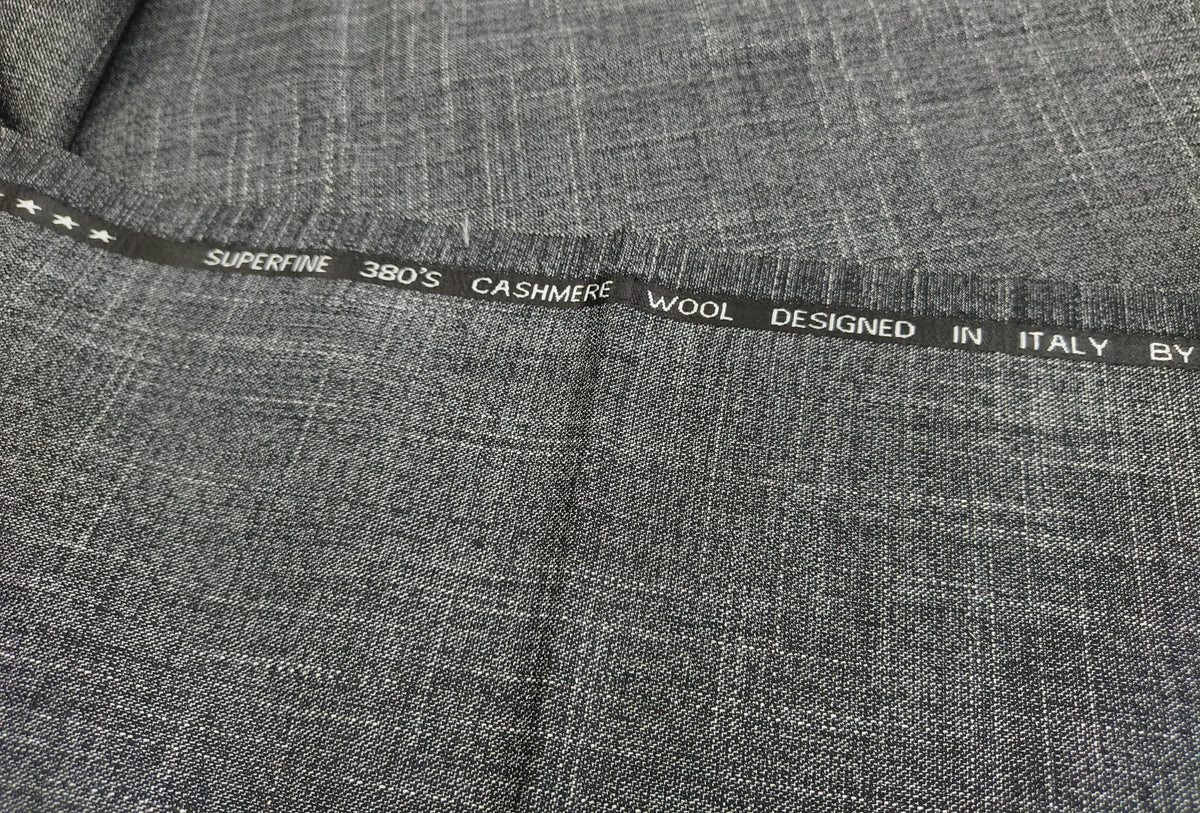 Grey Linen-Cotton Fabric – Axis Series