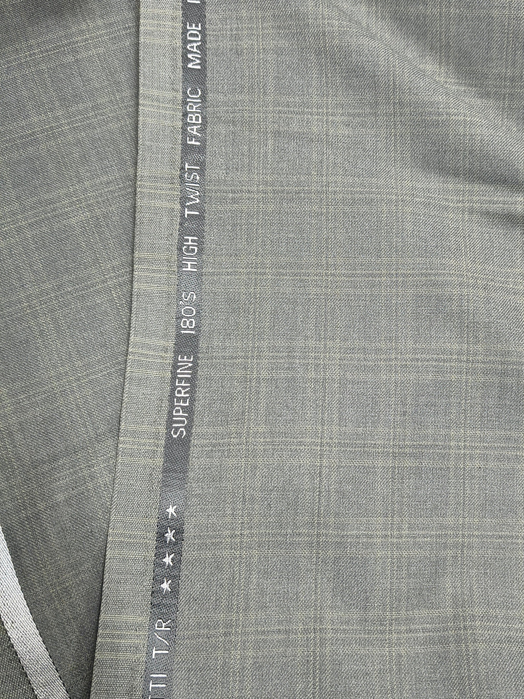 A Sensutti Sage grey Terry Rayon blend Unstitched Fabric Italian