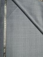A Sensutti Grey Terry Rayon blend Unstitched Fabric Italian