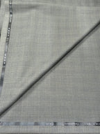 A Sensutti Sage grey Terry Rayon blend Unstitched Fabric Italian
