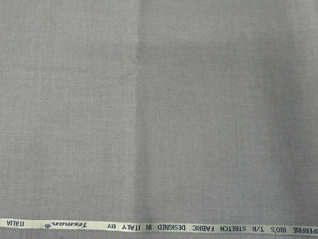 Stretch Terry Rayon Ash Grey Two Way Bi-Stretch