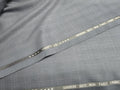 A Sensutti Grey Terry Rayon blend Unstitched Fabric Italian