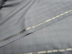 A Sensutti Grey Terry Rayon blend Unstitched Fabric Italian