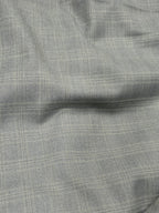 A Sensutti Sage grey Terry Rayon blend Unstitched Fabric Italian