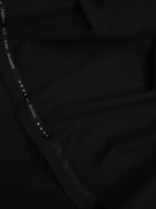 Jet Black Terry Rayon Fabric – Merino Collection