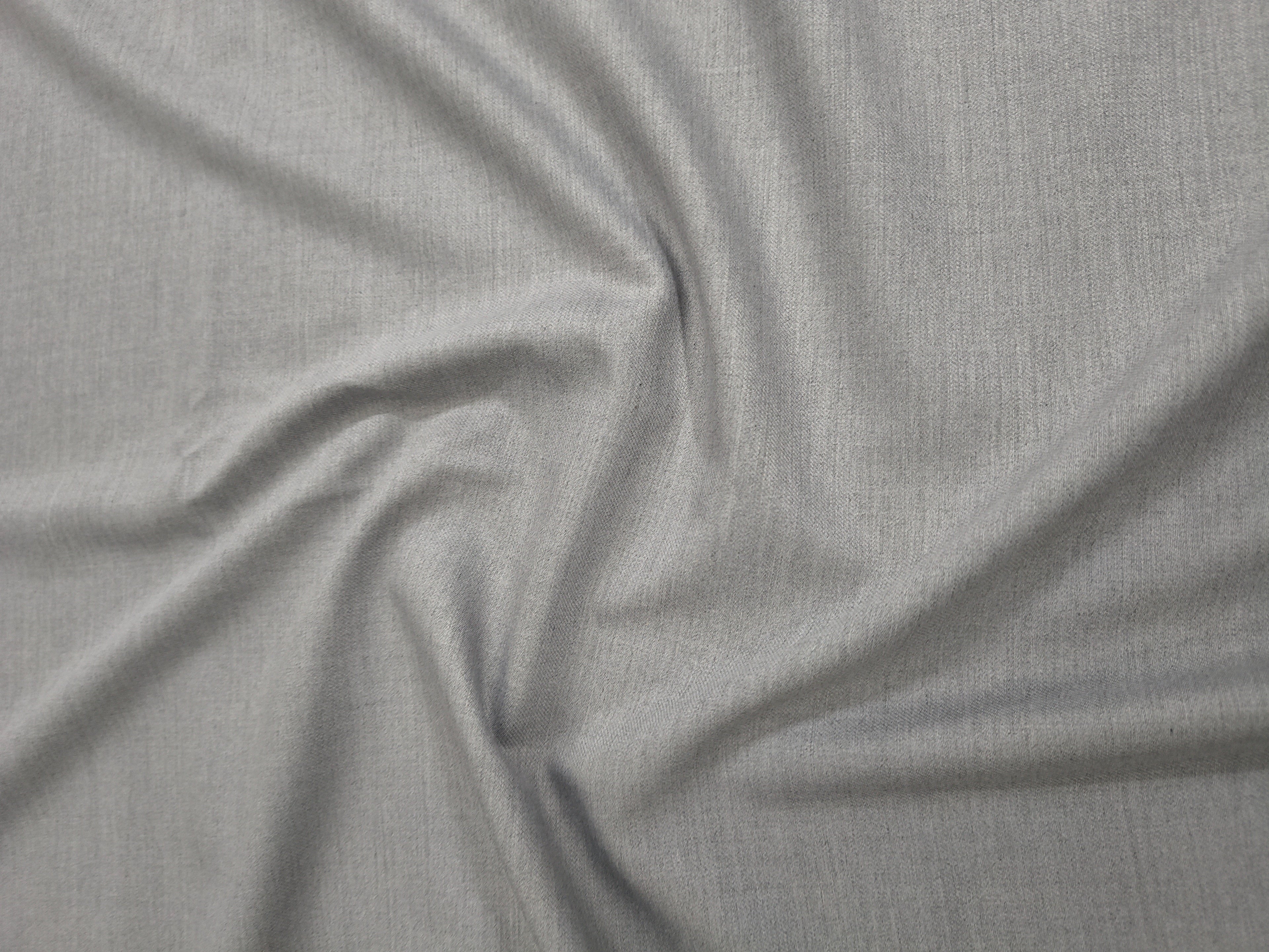 MERINO 048 TERRY RAYON STEEL GRAY UNSTITCHED FABRIC
