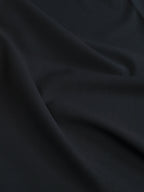 Navy Blue Terry Rayon Fabric – Merino Collection