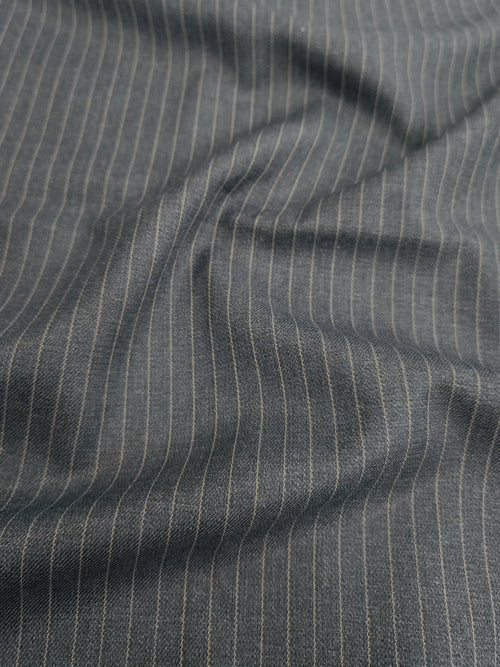Goldrush Pinstripes Polyviscose Unstiched fabric