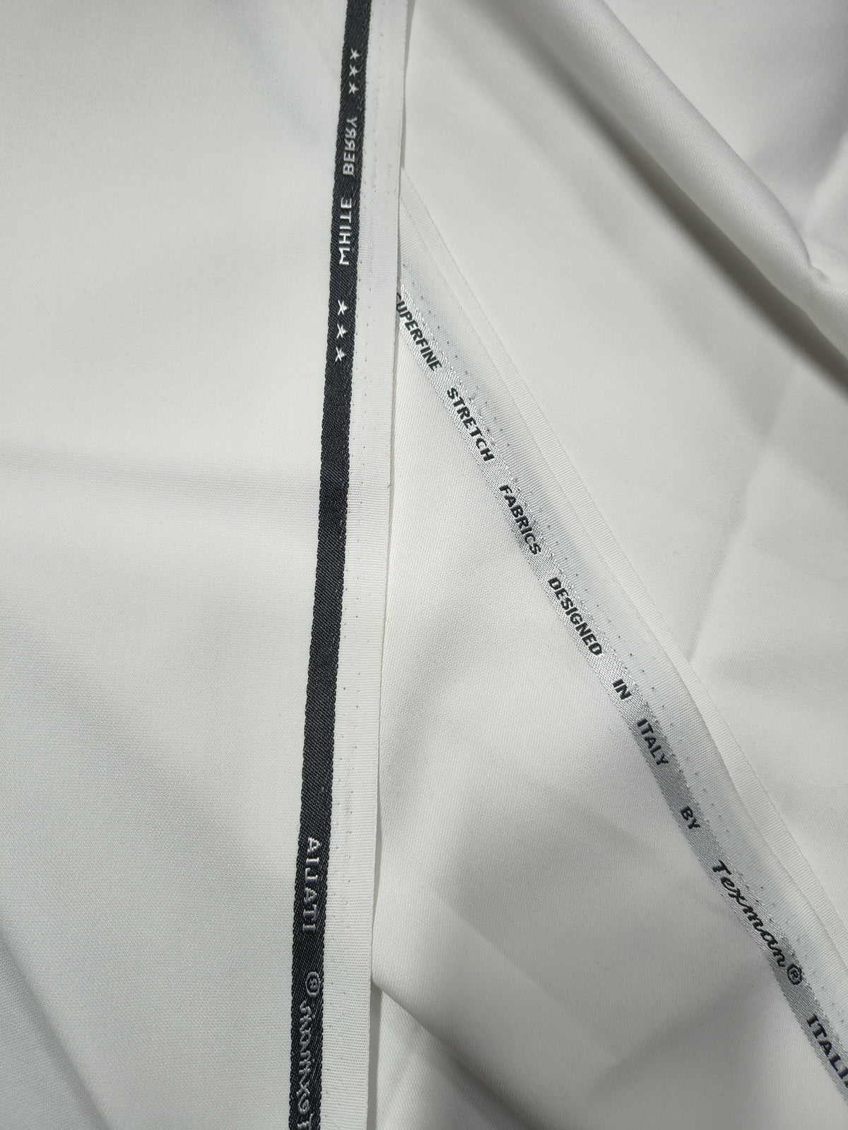 A White Berry 2Way Stretch Polyviscose fabric for trouser